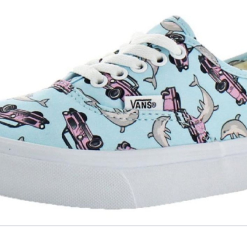 Vans Authentic Slim Fashion Dolphins Fashion Sneak